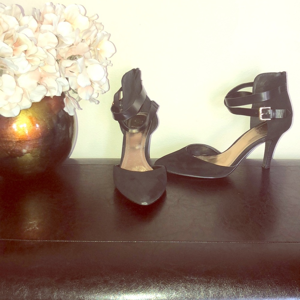 IMPO Strappy Buckle Heels